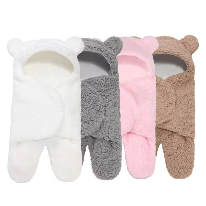 Baby Comfy Sleepy Sack Soft Warm Thick 3-Layers Baby Newborn Split-leg Sleeping Bag
