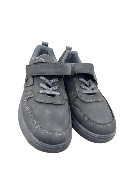 Friboo-Leather Trainers- Khaki