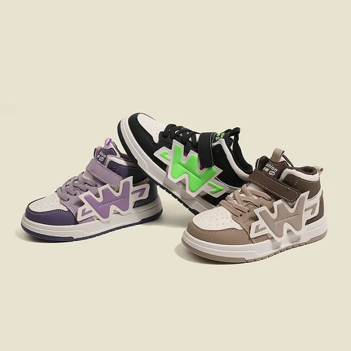2023 Boys' Plush Warm Sports Shoes, Girls' New Fashion Casual Shoes