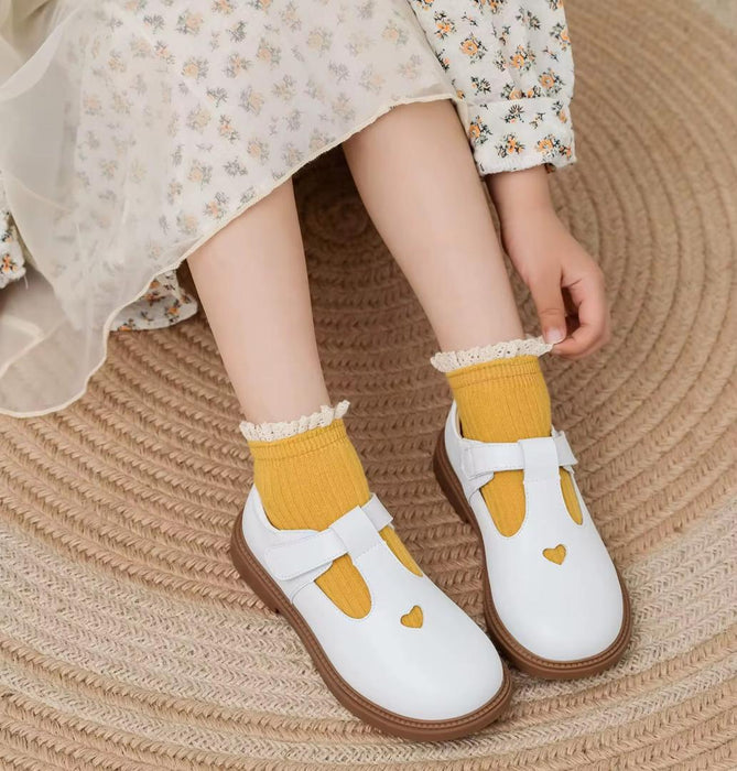 Girls Dress Shoes Flats Back to School Party Wedding Shoes for (Toddler/Little Kid/Big Kid)