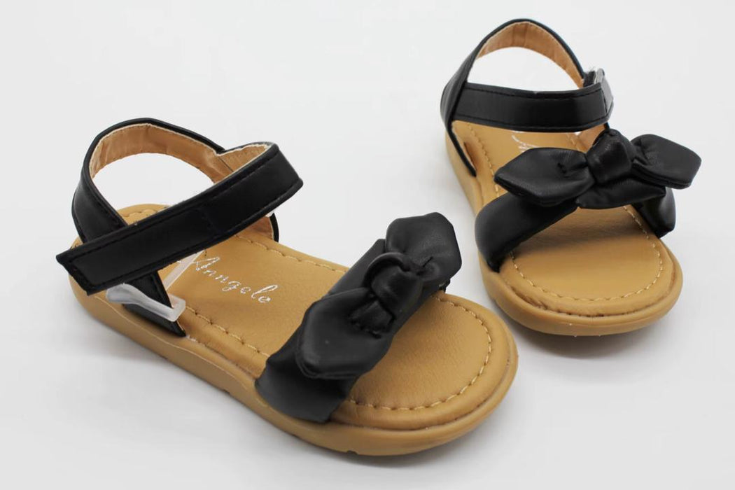 Summer Children's Sandals Female Princess Shoes Open Toe Beach Spotted Bow Soft Soled Baby Toddler Shoes