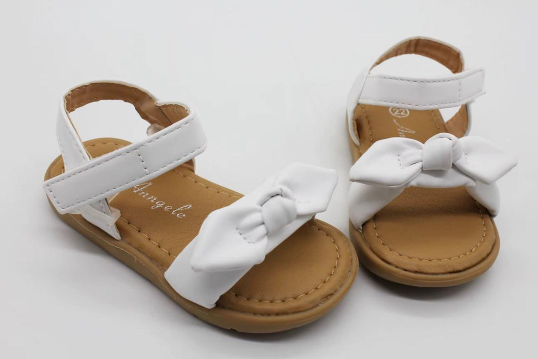 Summer Children's Sandals Female Princess Shoes Open Toe Beach Spotted Bow Soft Soled Baby Toddler Shoes