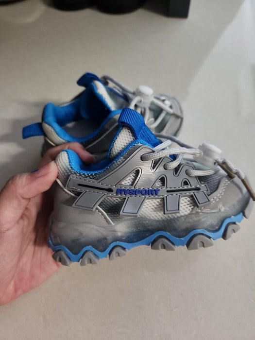 Autumn Kids Outwear Shoes Mesh Lighting Casual Baby Boy Girl Sneakers Shoes