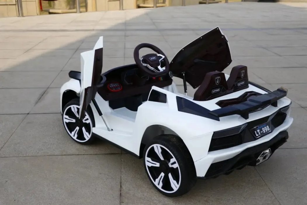 Lamborghini children's electric vehicle 2 seaters electric car 4 wheels remote control powerful ride