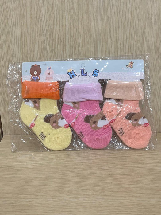 Fancy Soft Infant Baby Girl Socks
