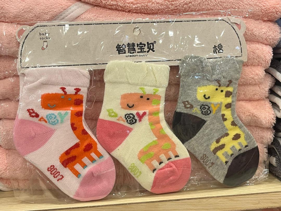Fancy Soft Infant Baby Girl Socks