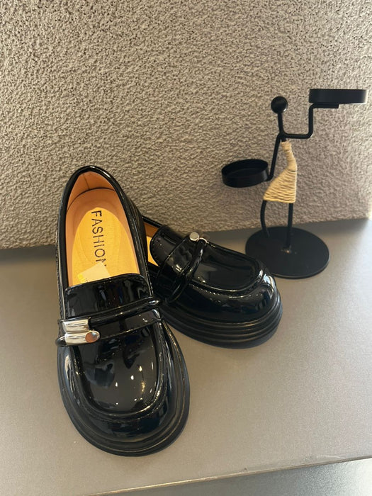 Girls Low Heel Slip On