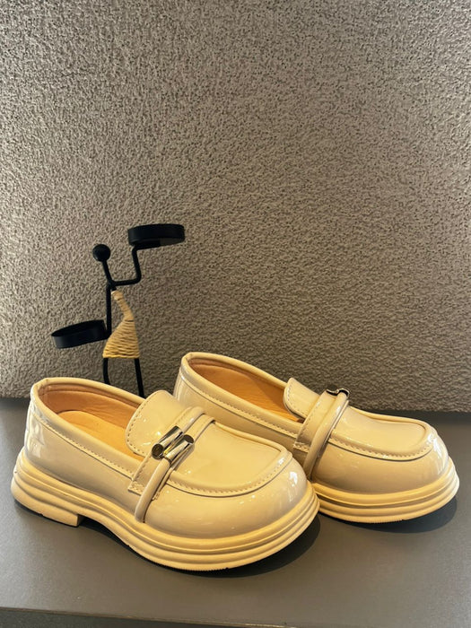 Girls Low Heel Slip On