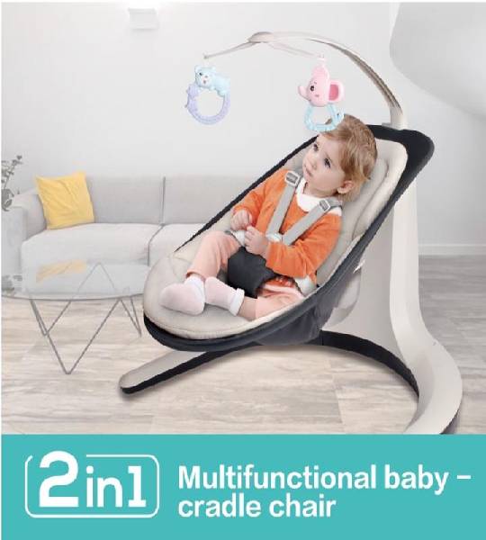 2-in-1 Multifunctional Baby Cradle Chair