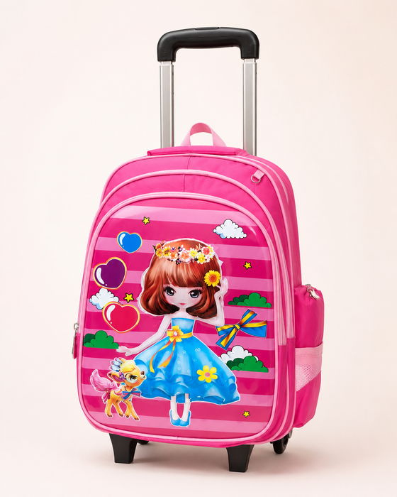 Princess Dream Trolley School Bag
