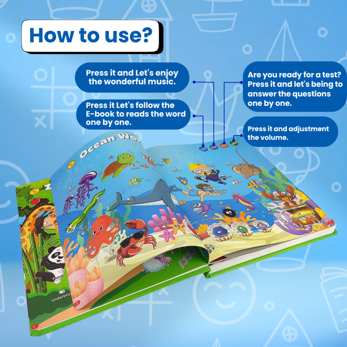 Learn & Play Educational Sound Book for Kids
