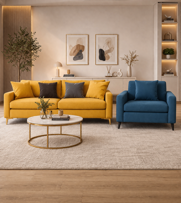 Solara Luxe Sofa Set
