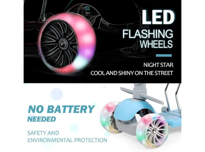 Moni Bubblegum children's scooter 2 in 1