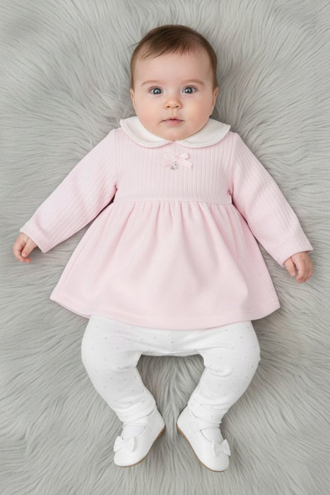 Toddlers Girl 3 Piece Dress And pants With Headband Set