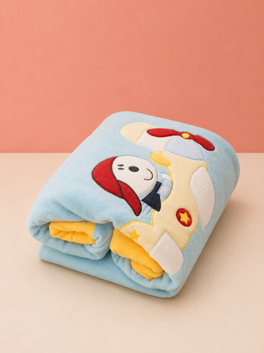 Cute Kid's Bedcover with Pillow