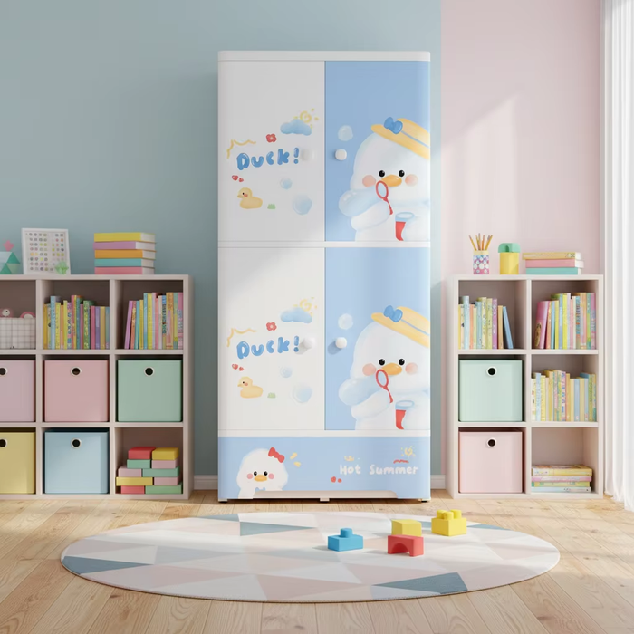 Kid's Cabinet with 3 Drawers