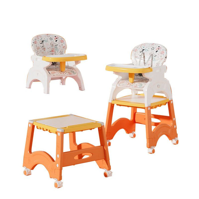 6-in-1 Baby Multi-functional Dining Chair Portable Learning Table