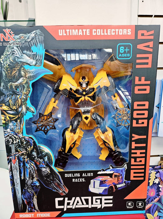 Mighty God of War Car Transformer