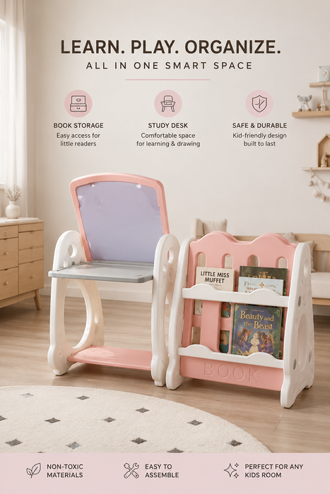 Writing Board and storage Pink